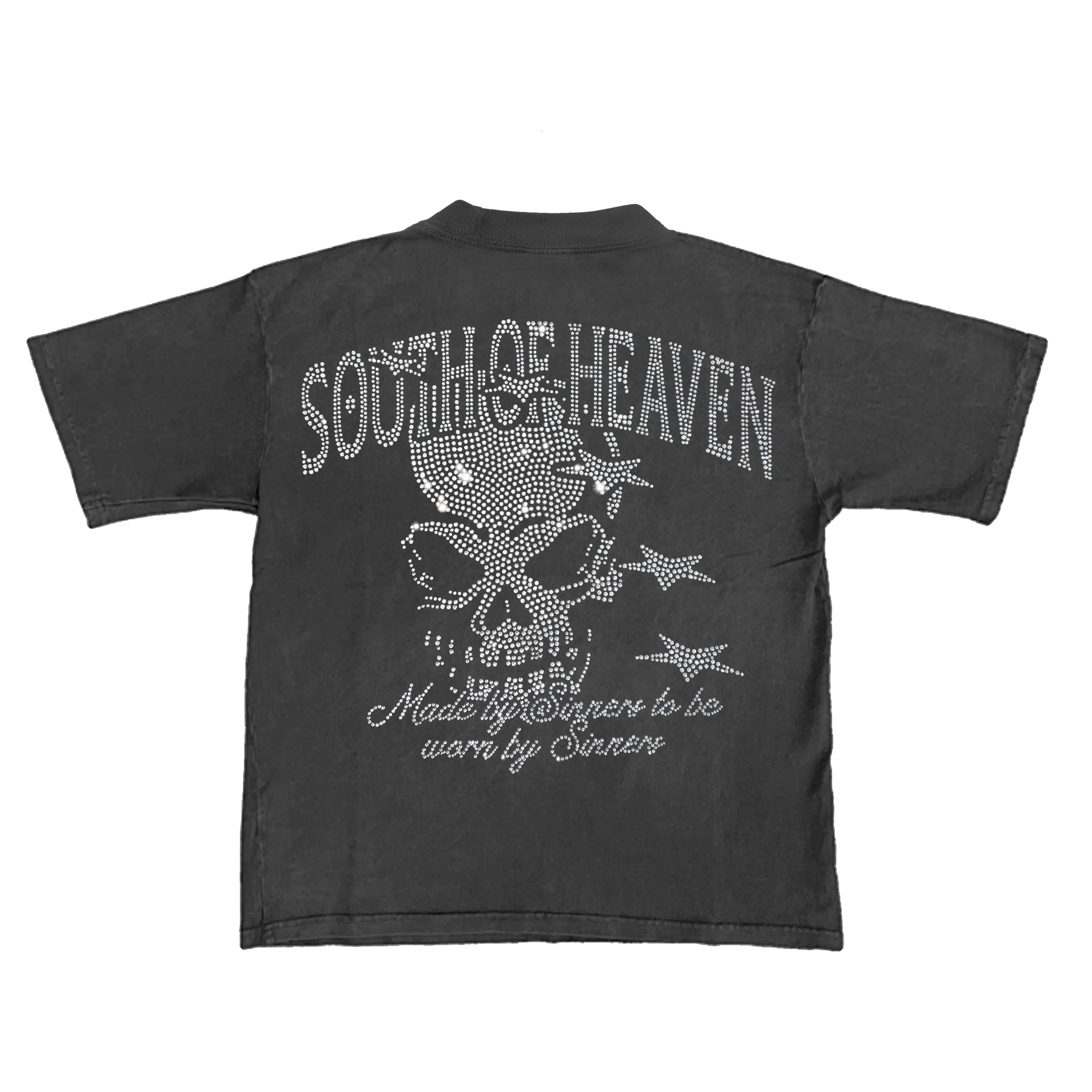 777 DIVISION - BACK + FRONT RHINESTONE TEE - Image 4