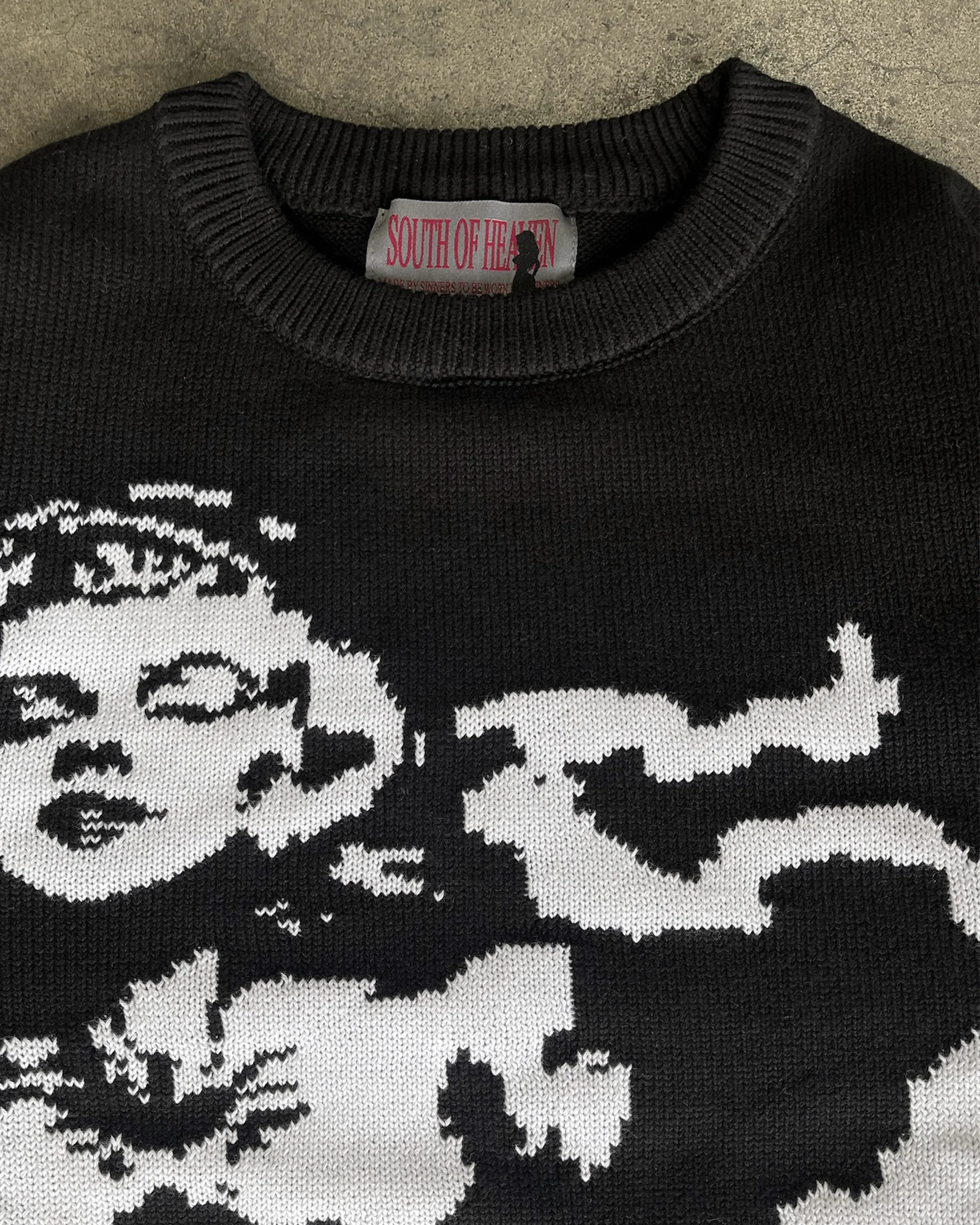 HOT SHOT - HEAVYWEIGHT KNITTED SWEATER - Image 5