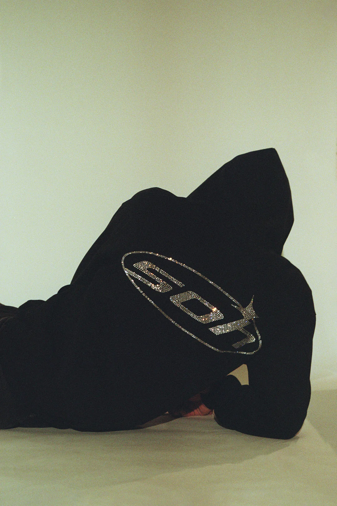 VISION - Heavyweight Print/Rhinestone Hoodie - Image 3